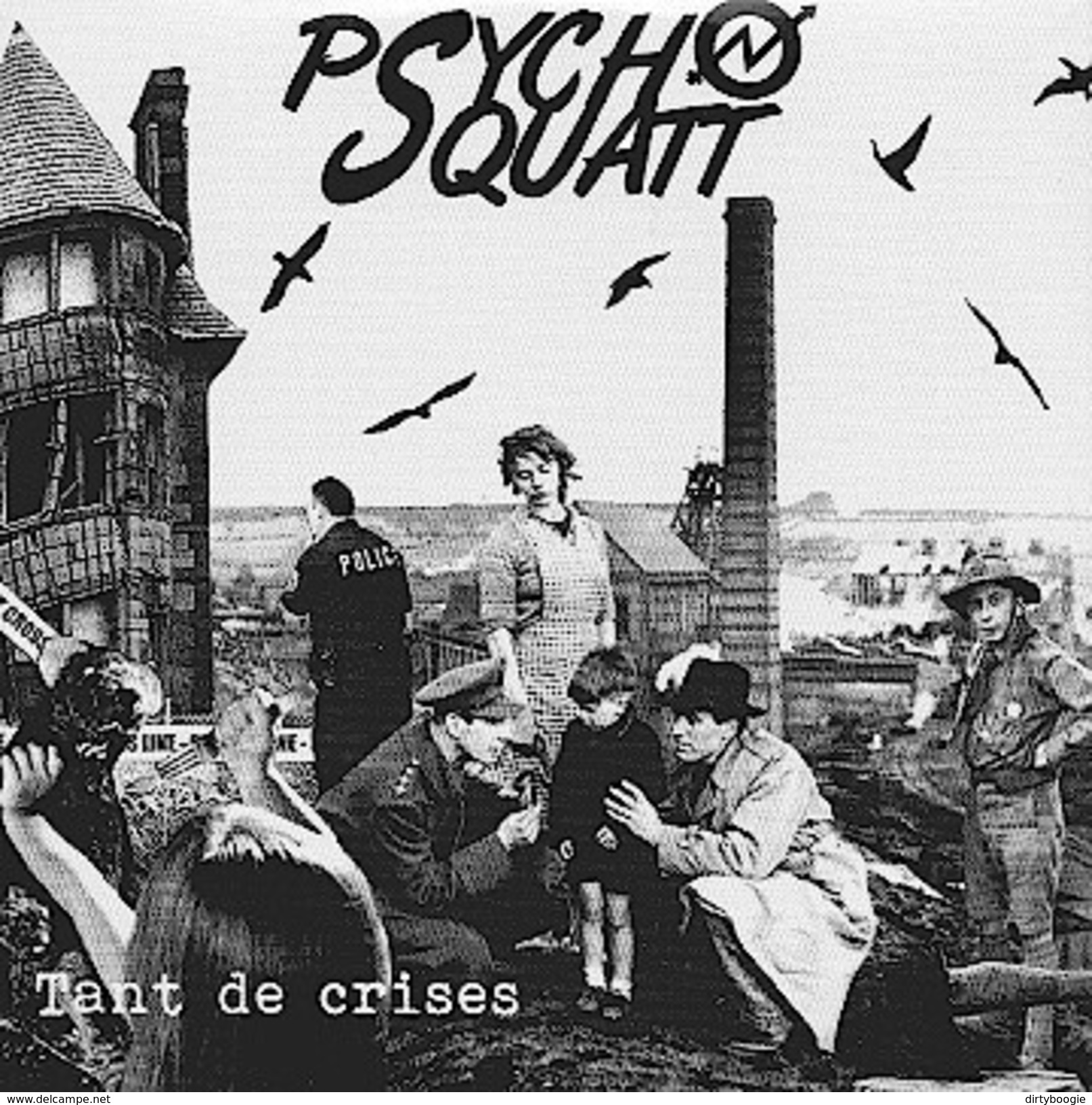 PSYCHO SQUATT - Tant De Crises - LP + CD - ANARCHO PUNK - Punk