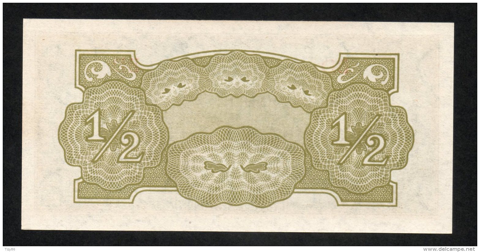 Banconota Myanmar (Burma) 1/2 Rupee 1942 FDS - Myanmar