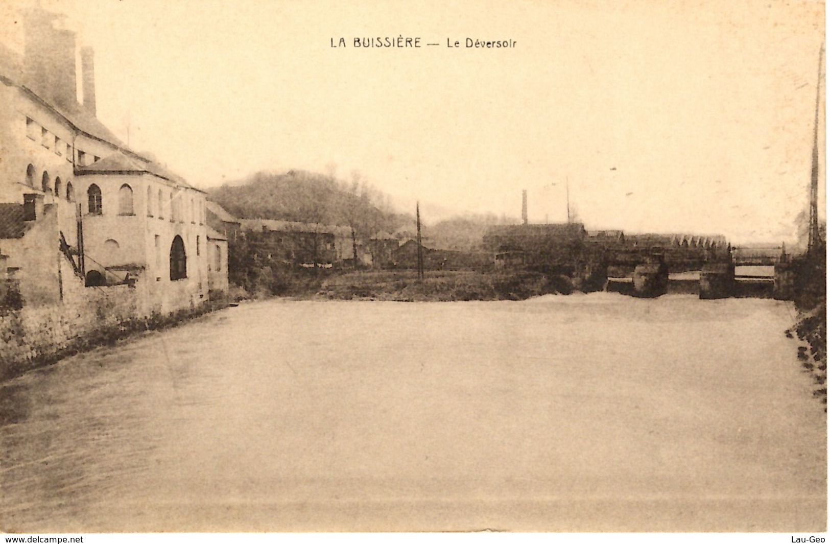 La Buissière (Merbes-le-Château). Le Déversoir. - Merbes-le-Château