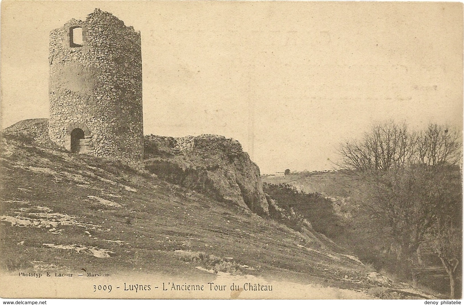 13/ Luynes - L'Ancienne Tour Du Chateau N° 3009 Lacour - - Luynes