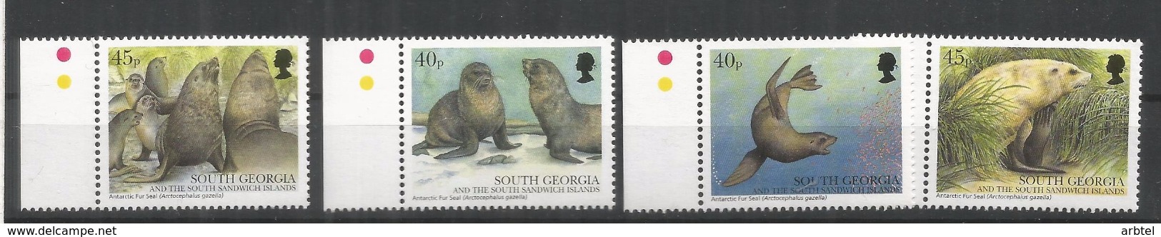 SOUTH GOERGIA ANTARTIDA POLO SUR ANTARCTIC FOCAS SEAL FAUNA MAMIFERO - Faune Antarctique