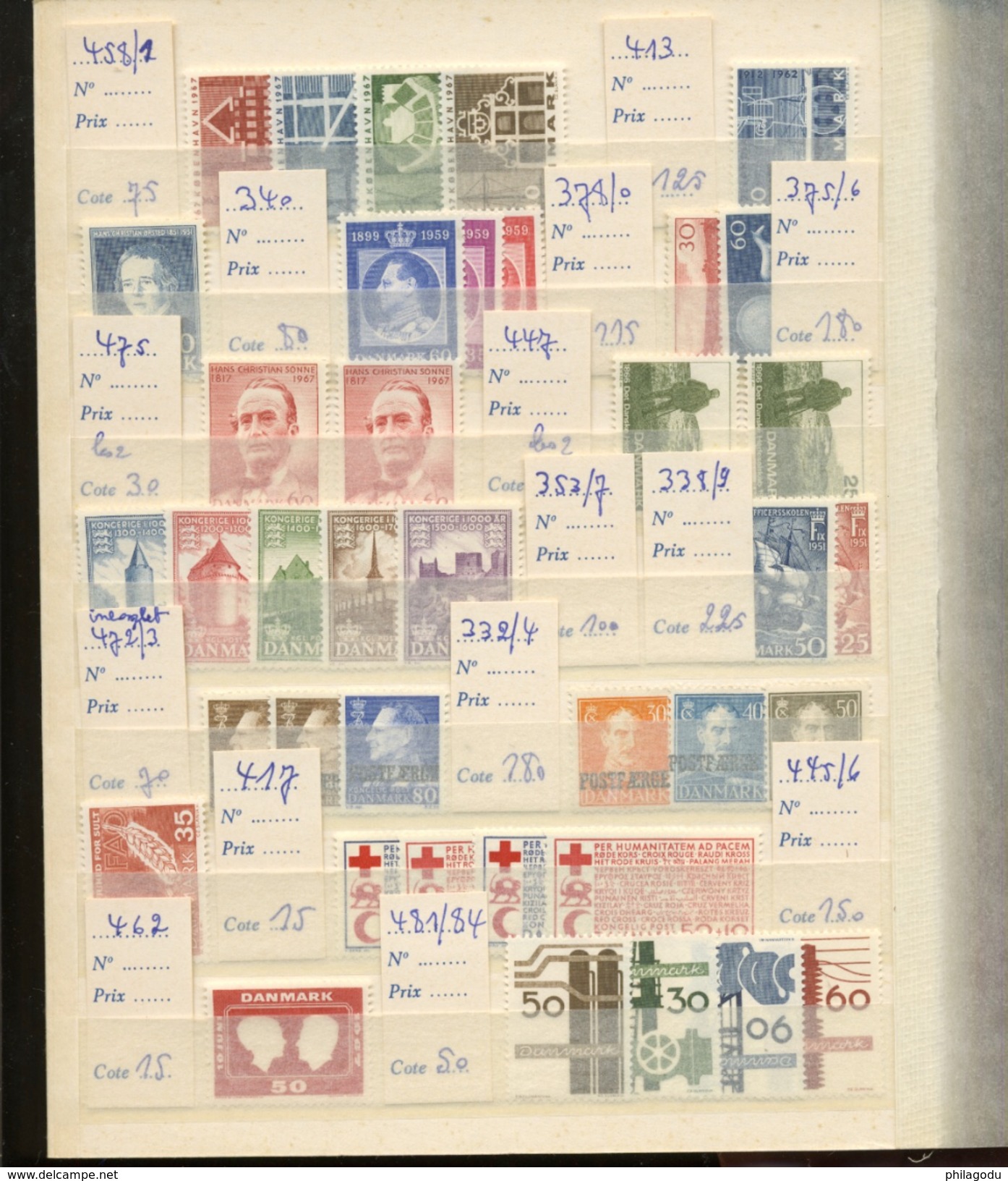 DK Neufs  **/* Très Peu Avec Charnière  Cote 250 Euros Environ - Unused Stamps