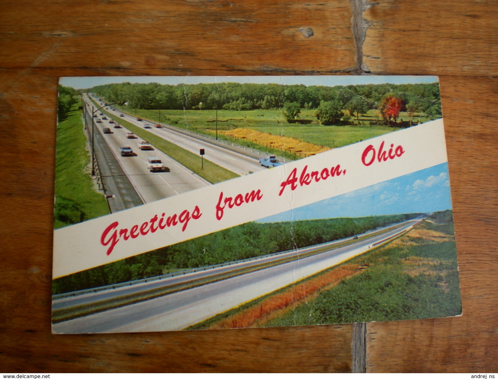 Greeting From Akron Ohio 1964 - Akron