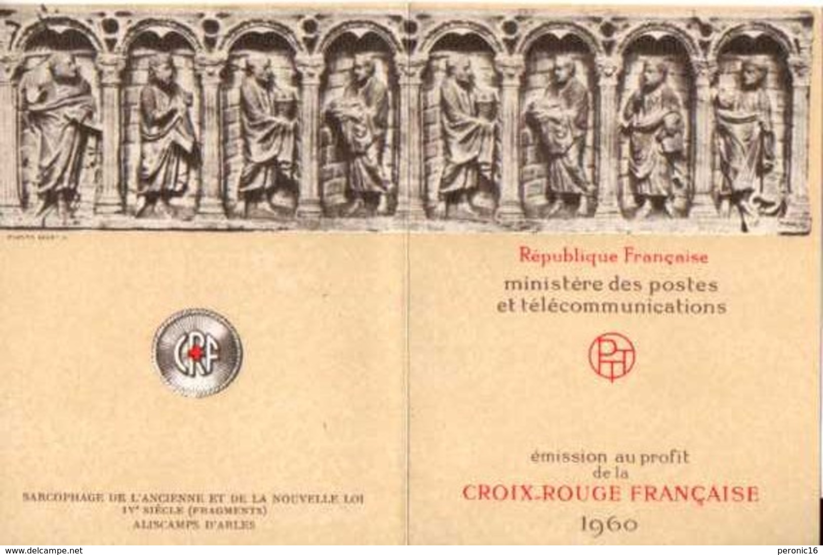 Carnet Croix Rouge 1960 CHARITE DE SAINT MARTIN - Croix Rouge