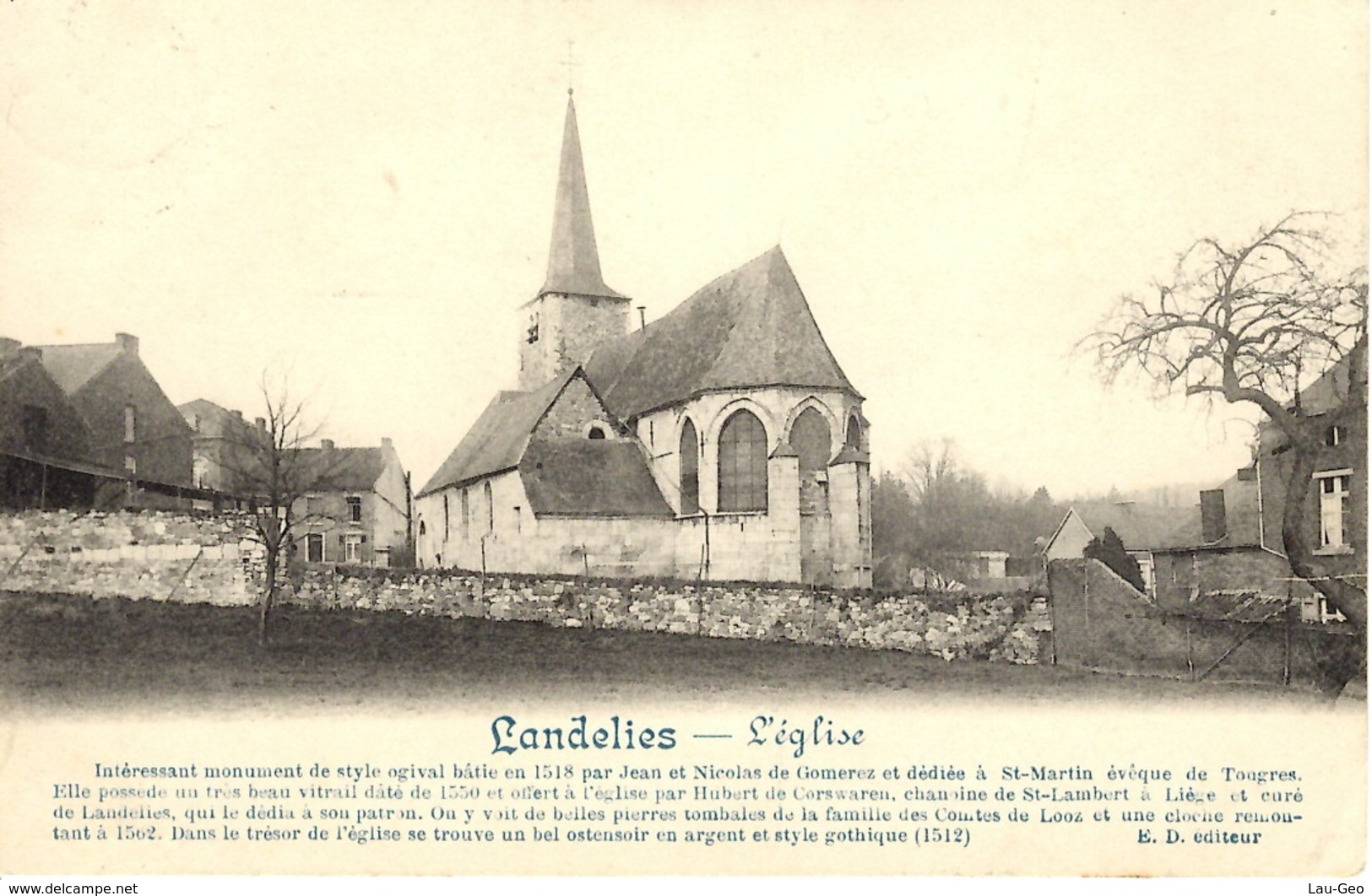 Landelies (Montigny-le-Tilleul). L'Eglise. - Montigny-le-Tilleul