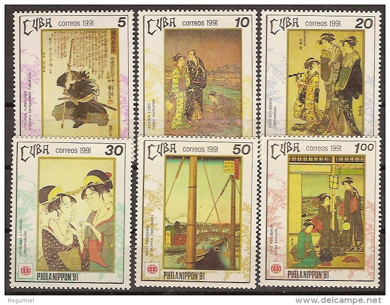 Cuba 3148/3153 ** MNH. 1991 - Ungebraucht