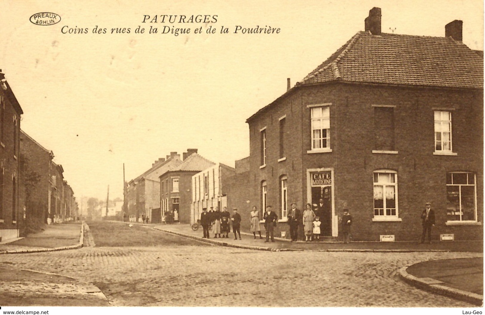 Paturages (Colfontaine). Coins Des Rues De La Digue Et De La Poudrière.s - Colfontaine