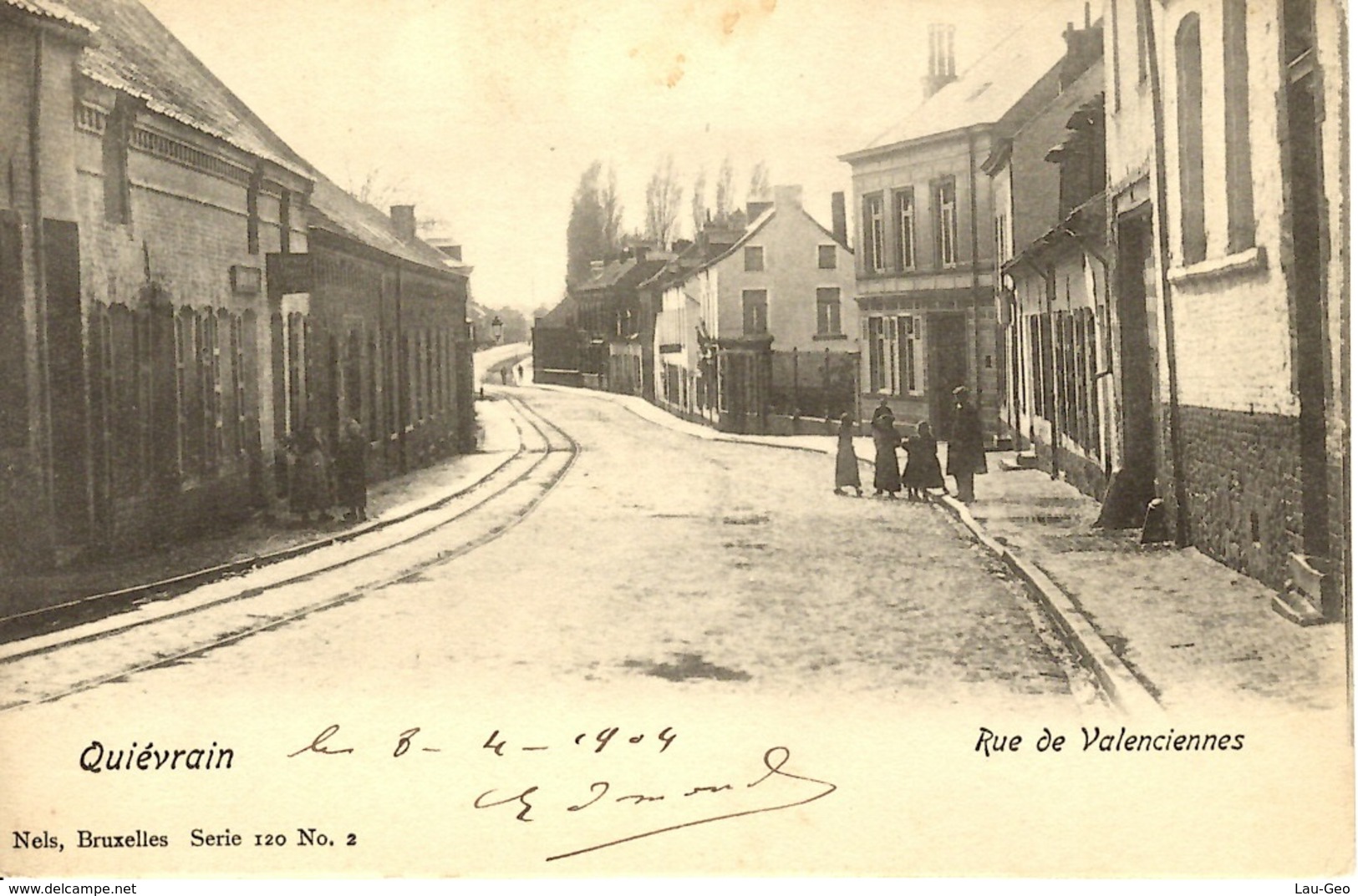 Quiévrain. Rue De Valenciennes. Animations. - Quiévrain