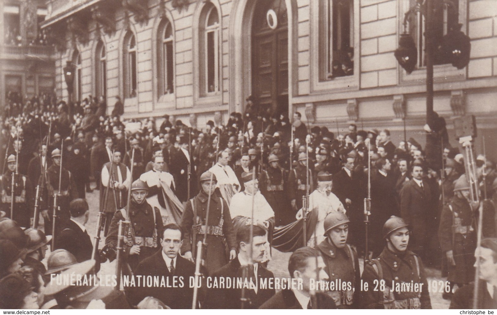 Brussel, Bruxelles, Funérailles Nationales Du Cardinal Mercier, Le 28 Janvier 1926 (pk33031) - Feesten En Evenementen