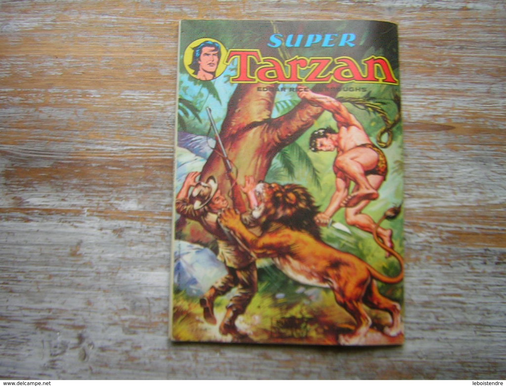 SUPER TARZAN MENSUEL N° 32 EDGAR RICE BURROUGHS 1978 - Tarzan