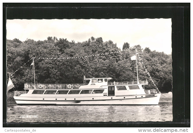 CPA Bateaudienst Nijmegen-Kleef, Schiff "Jaqueline" - Other & Unclassified