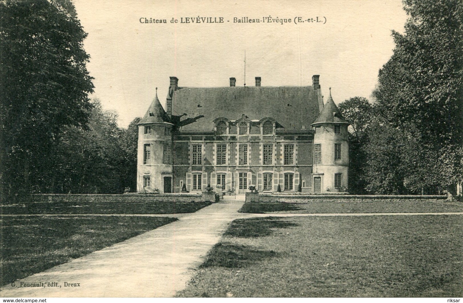 BAILLEAU L EVEQUE(CHATEAU DE LEVEVILLE) - Autres & Non Classés