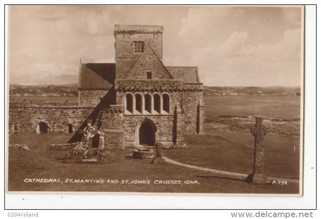 Ecosse - Argylishire - Cathédral, St Martin's And St John's Crosse , Iona: Achat Immédiat - Argyllshire