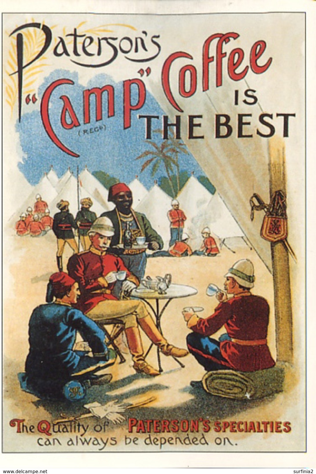PATERSON'S CAMP COFFEE - REPRO M344 - Publicidad