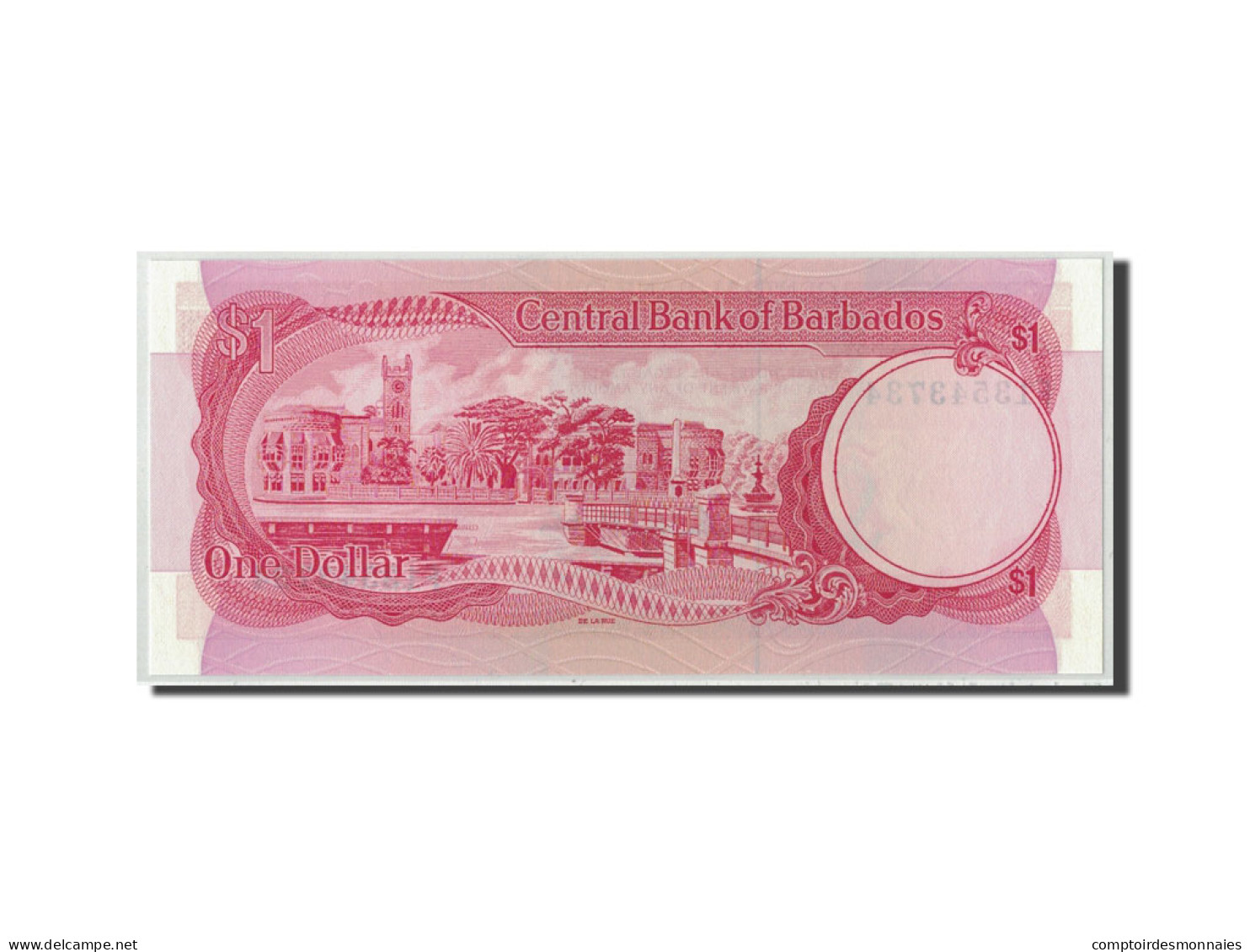 Billet, Barbados, 1 Dollar, Undated (1973), KM:29a, NEUF - Barbades