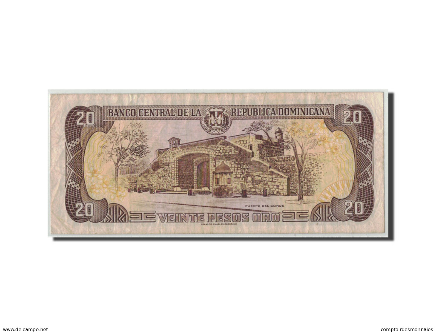 Billet, Dominican Republic, 20 Pesos Oro, 1998, KM:154b, TB - República Dominicana