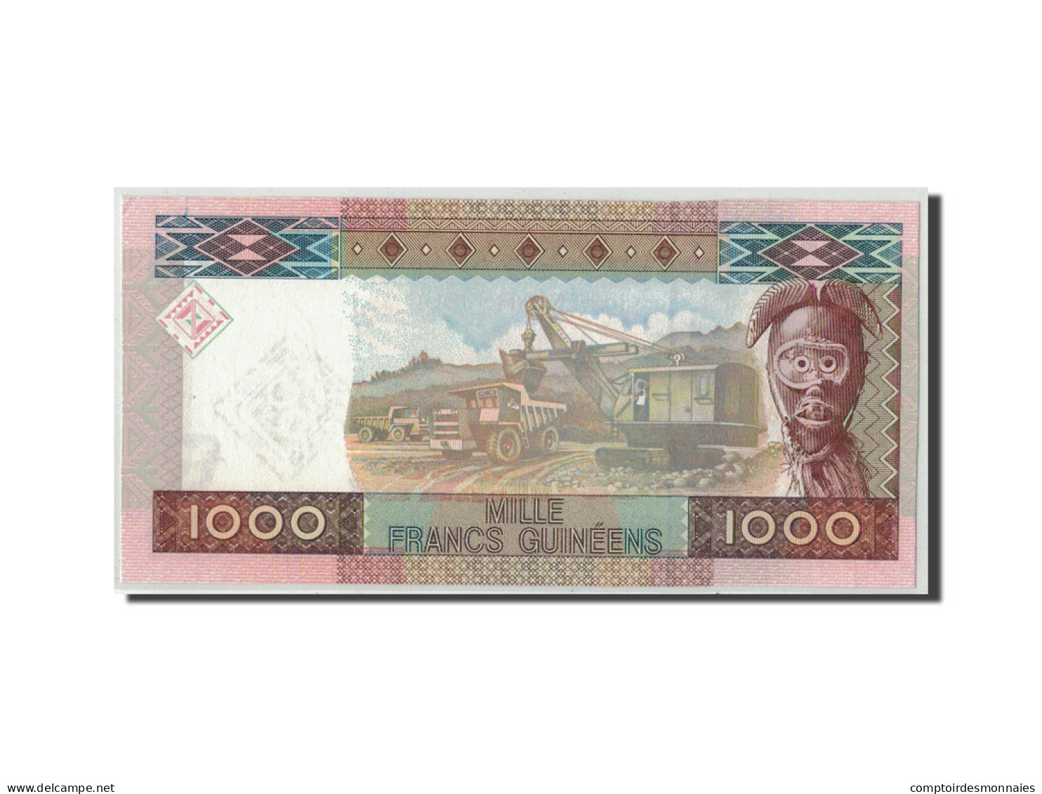 Billet, Guinea, 1000 Francs, 2010, 2010-03-01, KM:43, SPL - Guinée