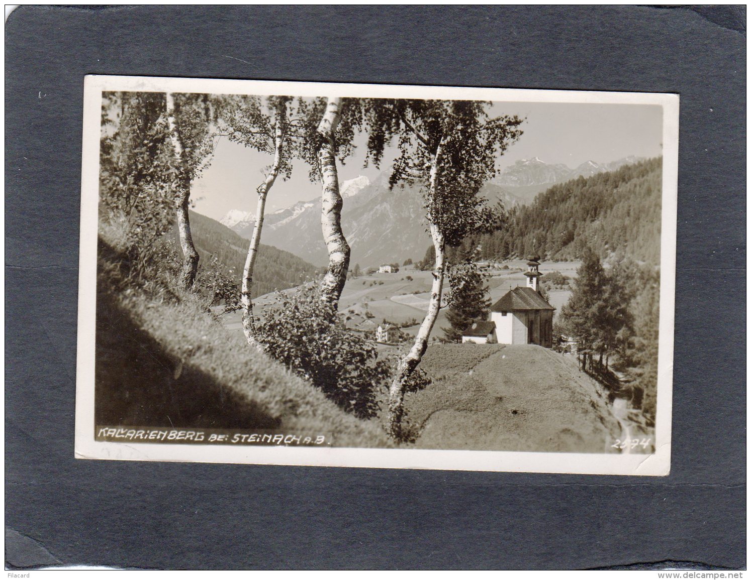 67062    Austria,   Kalvarienberg Be: Steinach A. B.,  VG  1940 - Steinach Am Brenner