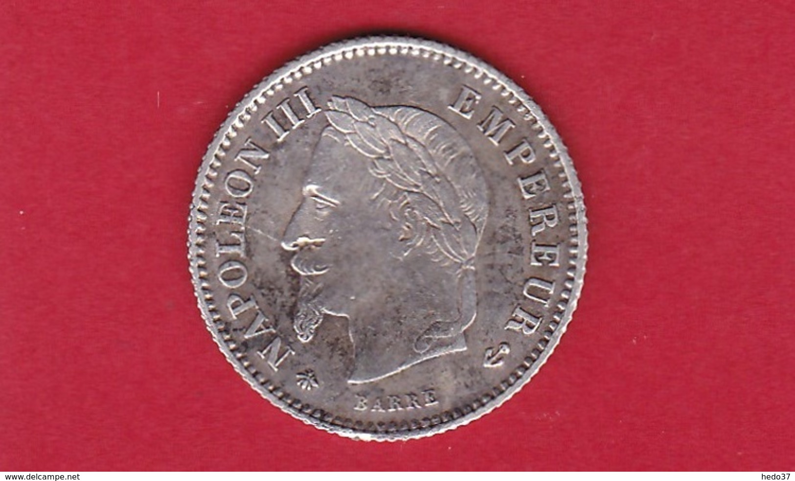 France 20 Centimes Napoléon III Tête Laurée 1868 A - 20 Centimes