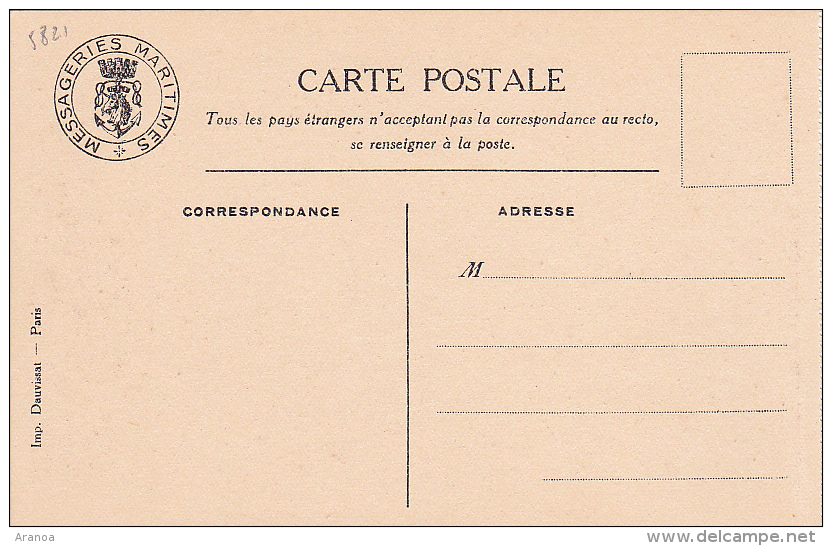 Bateaux -- Messageries Maritimes -- Jean Laborde -- 1° Classe -- Le Salon De Correspondance - Paquebots