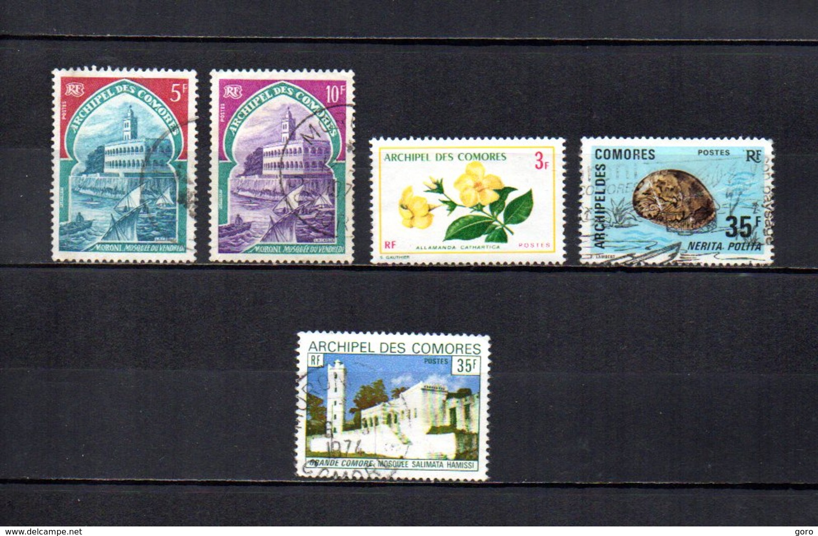 Comores   1970-71   .-   Y&T   Nº   60/61 - 70 - 75 - 88 - Isole Comore (1975-...)