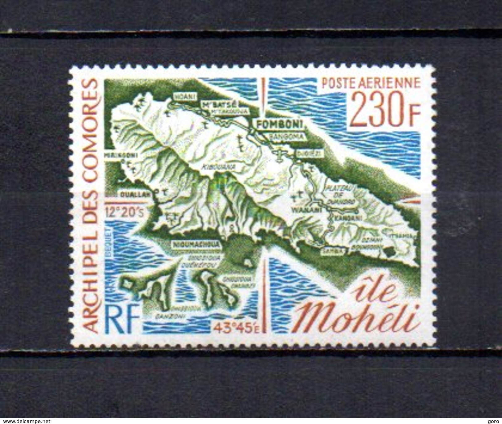 Comores   1975   .-   Y&T   Nº   67   **    Aéreo - Comoros