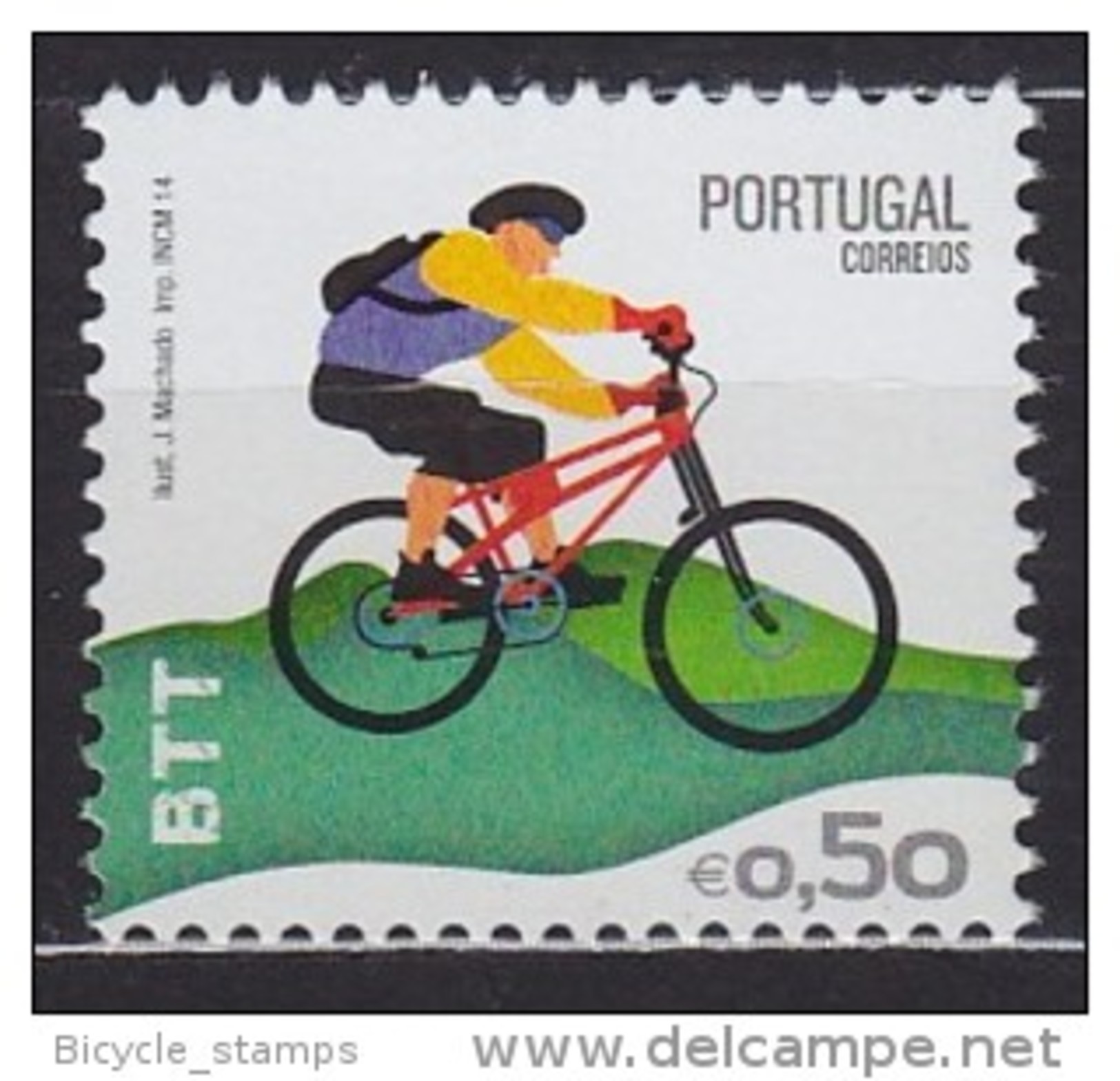 2014 PORTUGAL  VTT BTT Mountain Bike ** MNH Vélo Cycliste Cyclisme Bicycle Cycling Fahrrad Radfahrer Bicicleta Ci [bz30] - Mountain Bike