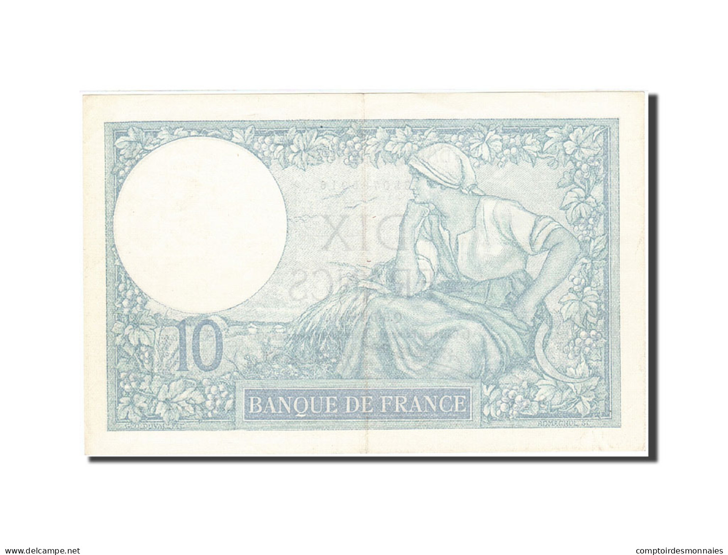 Billet, France, 10 Francs, 1915, 1924-05-05, SUP, Fayette:6.8, KM:73c - 10 F 1916-1942 ''Minerve''