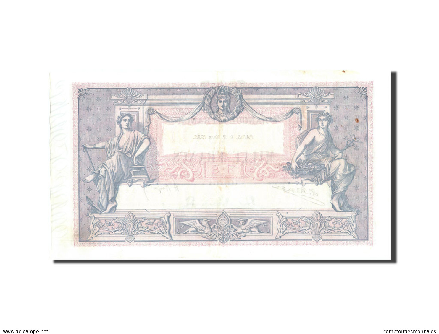 Billet, France, 1000 Francs, 1 000 F 1889-1926 ''Bleu Et Rose'', 1925 - 1 000 F 1889-1926 ''Bleu Et Rose''