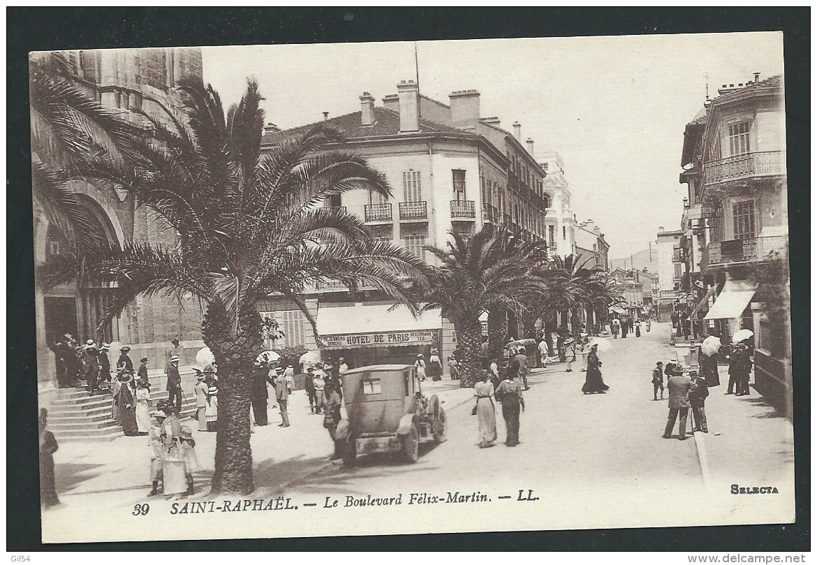 Saint Raphaël - Le Boulevard Félix Martin     Obf06117 - Saint-Raphaël