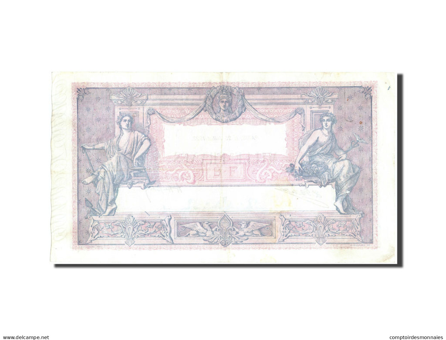 Billet, France, 1000 Francs, 1 000 F 1889-1926 ''Bleu Et Rose'', 1923 - 1 000 F 1889-1926 ''Bleu Et Rose''