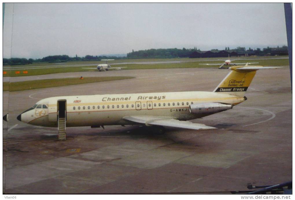 CHANNEL AIRWAYS     BAC 111    G AWKJ - 1946-....: Moderne