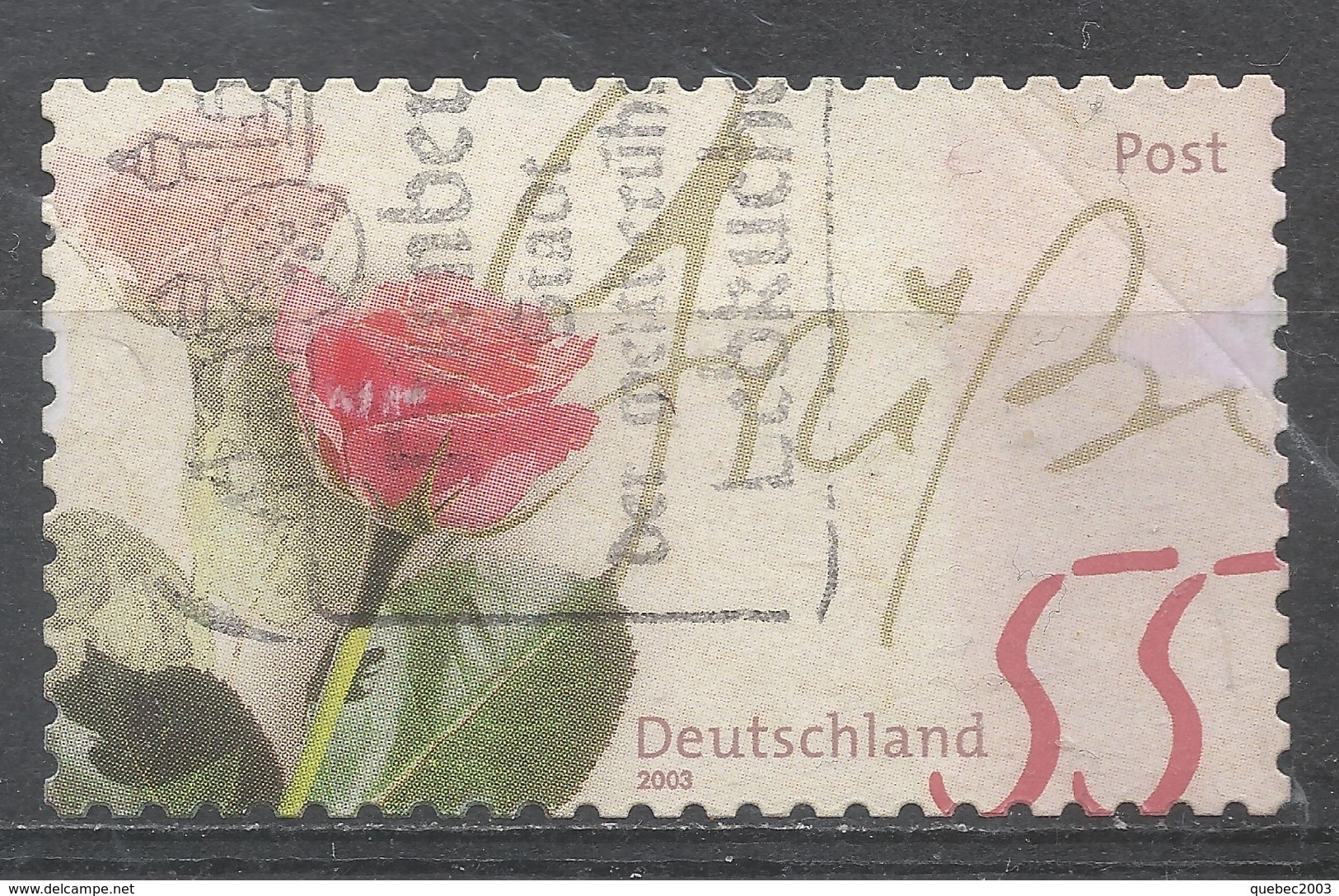 Germany 2003. Scott #2227 (U) Flower's Rose - Oblitérés