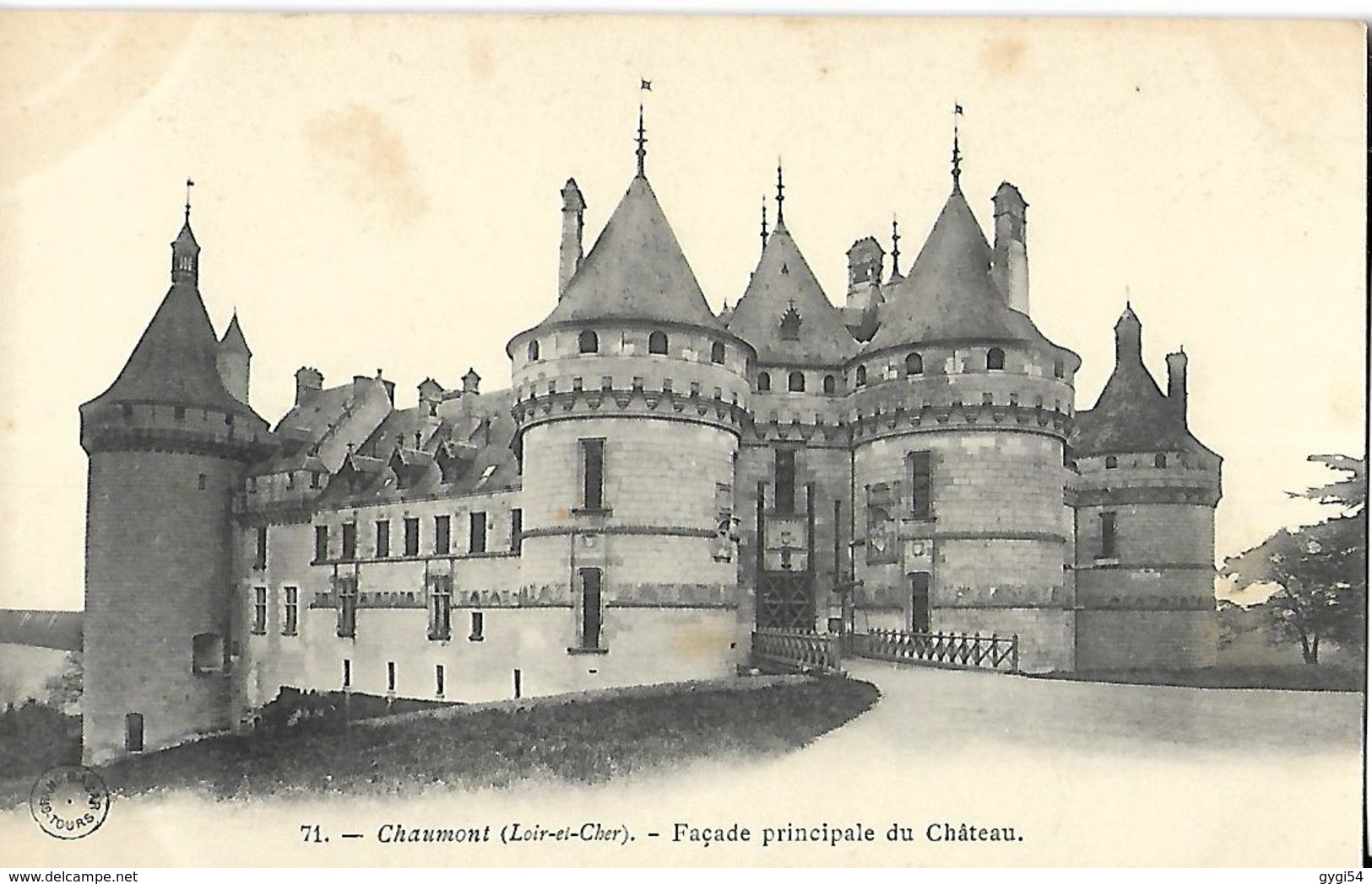 41 Chaumont  Façade Principale Du Château - Autres & Non Classés