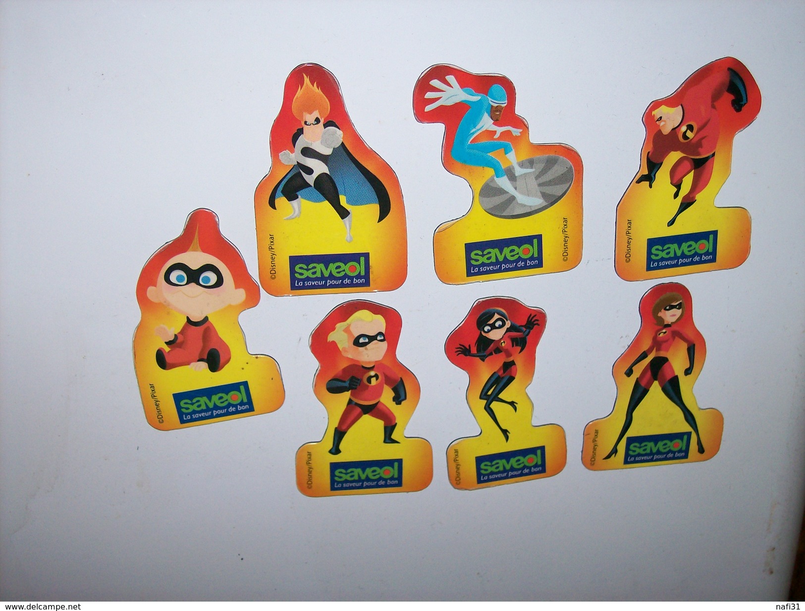 Magnets Les Indestructibles Complet Et Peu Courant - Personnages