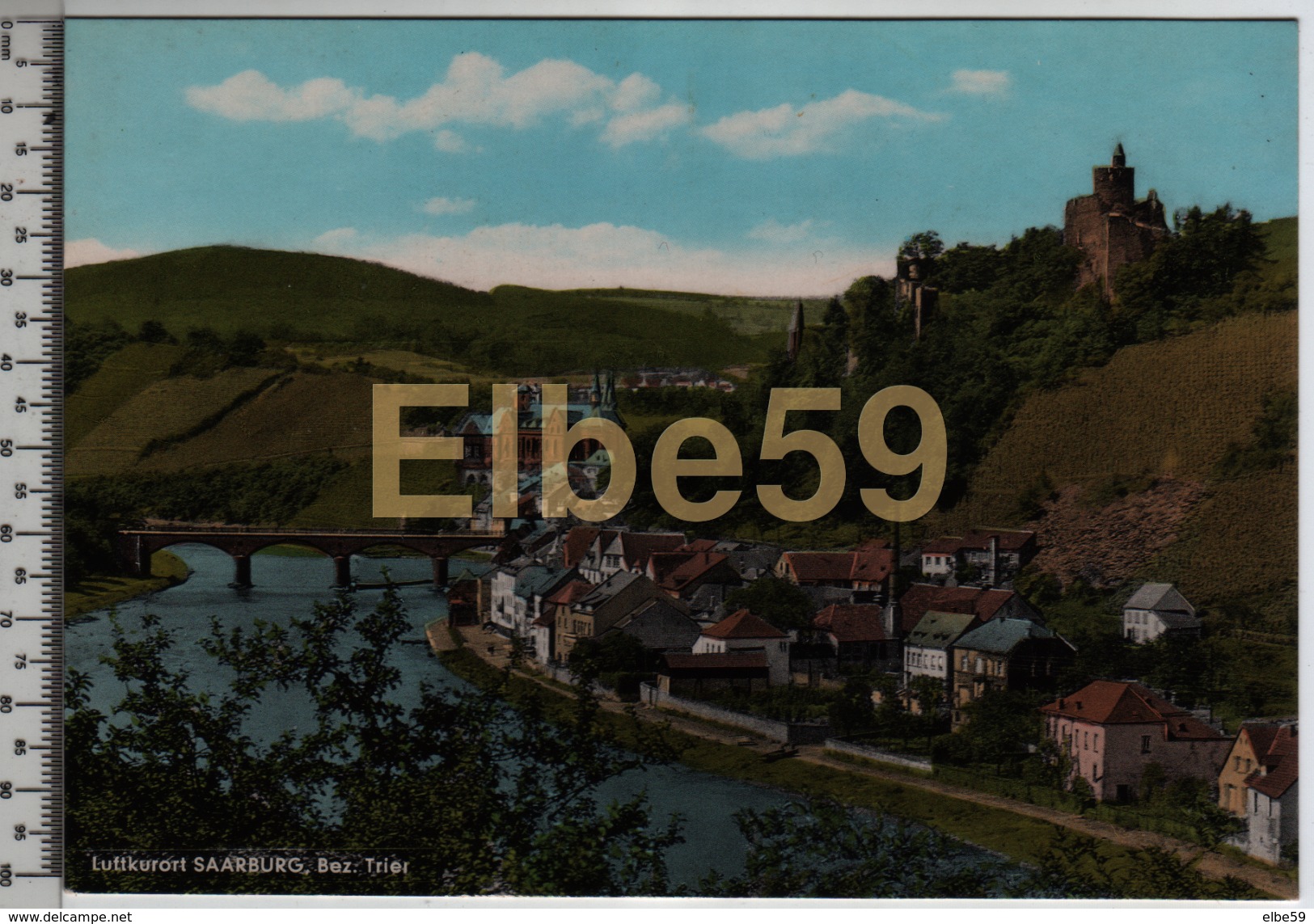 Saarburg (Rheinland-Pfalz), AK, Luftkurort, Panorama, Ungebraucht - Saarburg