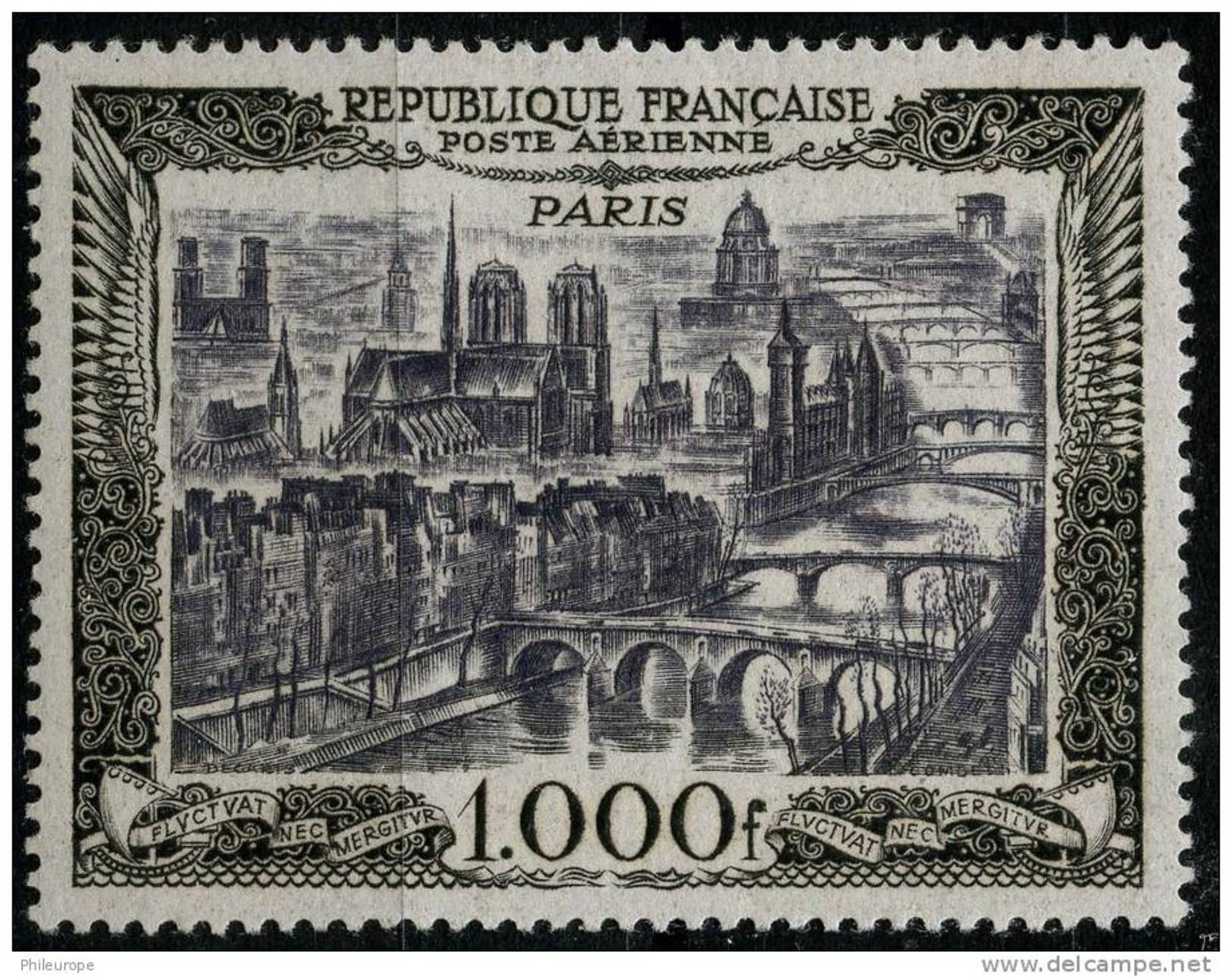 France PA (1950) N 29 * (charniere) - 1927-1959 Neufs