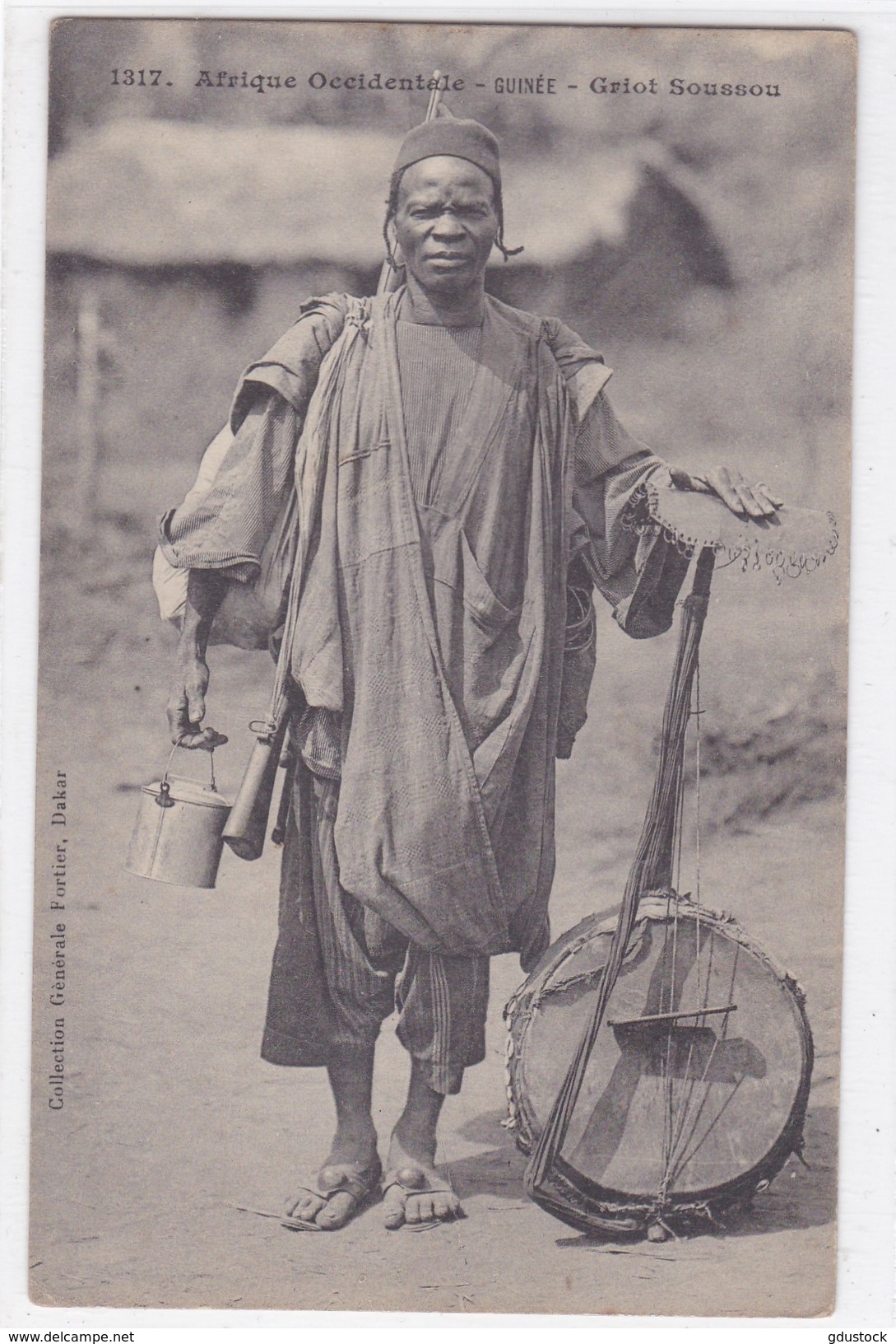 Afrique Occidentale - Guinée - Griot Soussou - Guinée