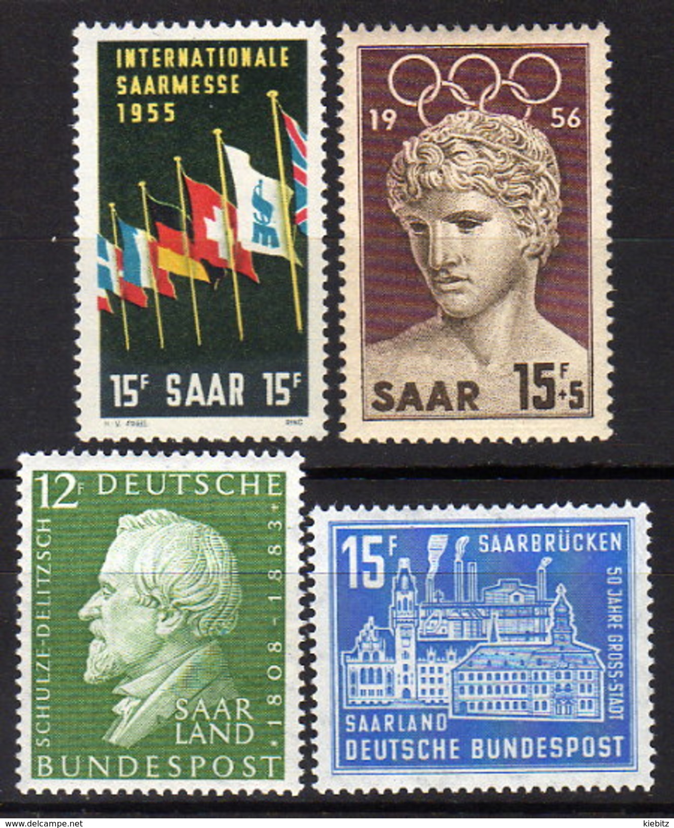 SAAR 1955-1959 -  Lot 4 X  ** / MNH - Ungebraucht