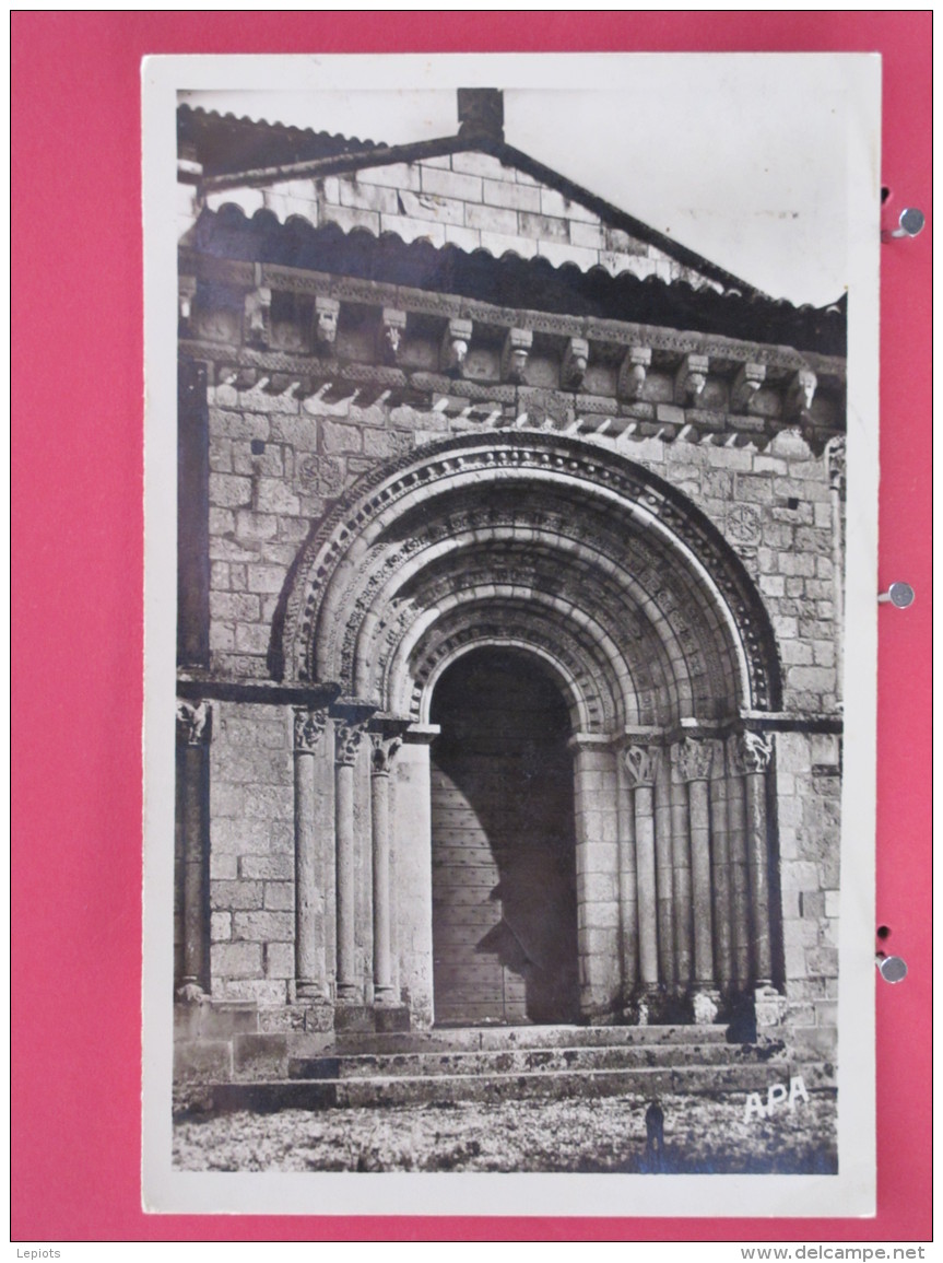 81 - Lescure - Abbaye Saint Michel - Porte Romane - Scans Recto-verso - Lescure