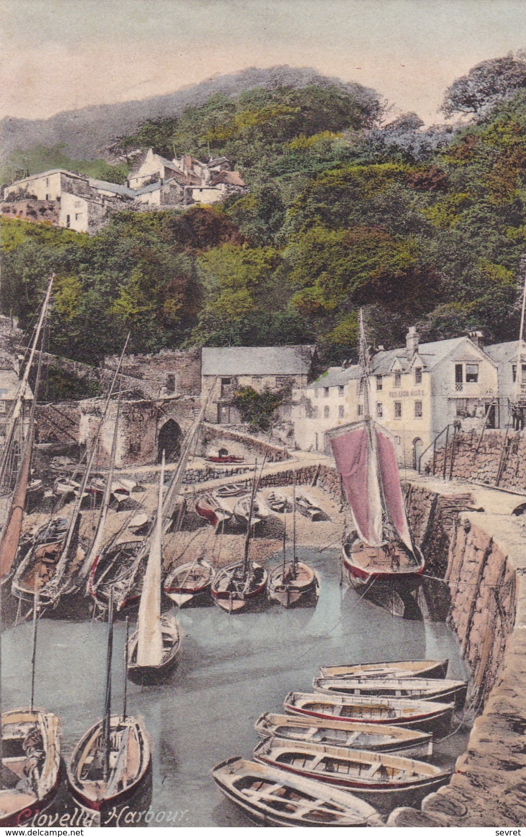 CPA. - DEVON. - Clovelly Harbour - Clovelly