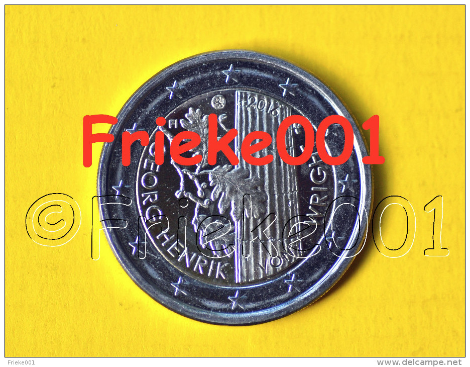 Finland - Finlande - 2 Euro 2016 Comm.(Georg Henrik Von Wright) - Finland