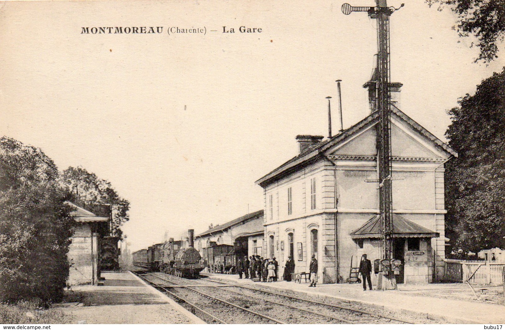 MONTMOREAU-LA GARE-TBE - Autres & Non Classés