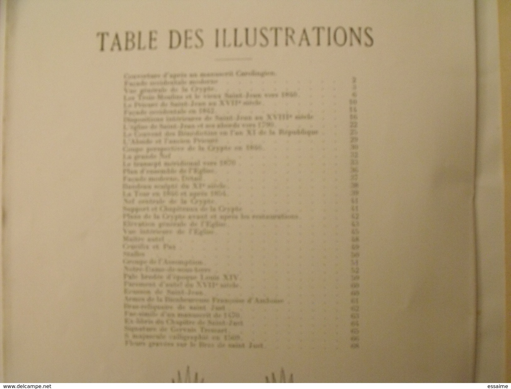 l'église de St Jean Baptiste de Château-Gontier. 1922. R. Gauchet. ex. numéroté 128 + gravure