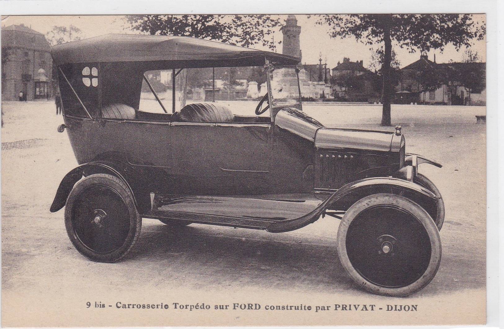 Carrosserie Torpédo Sur Ford Construite Par Privat - Dijon - Autres & Non Classés