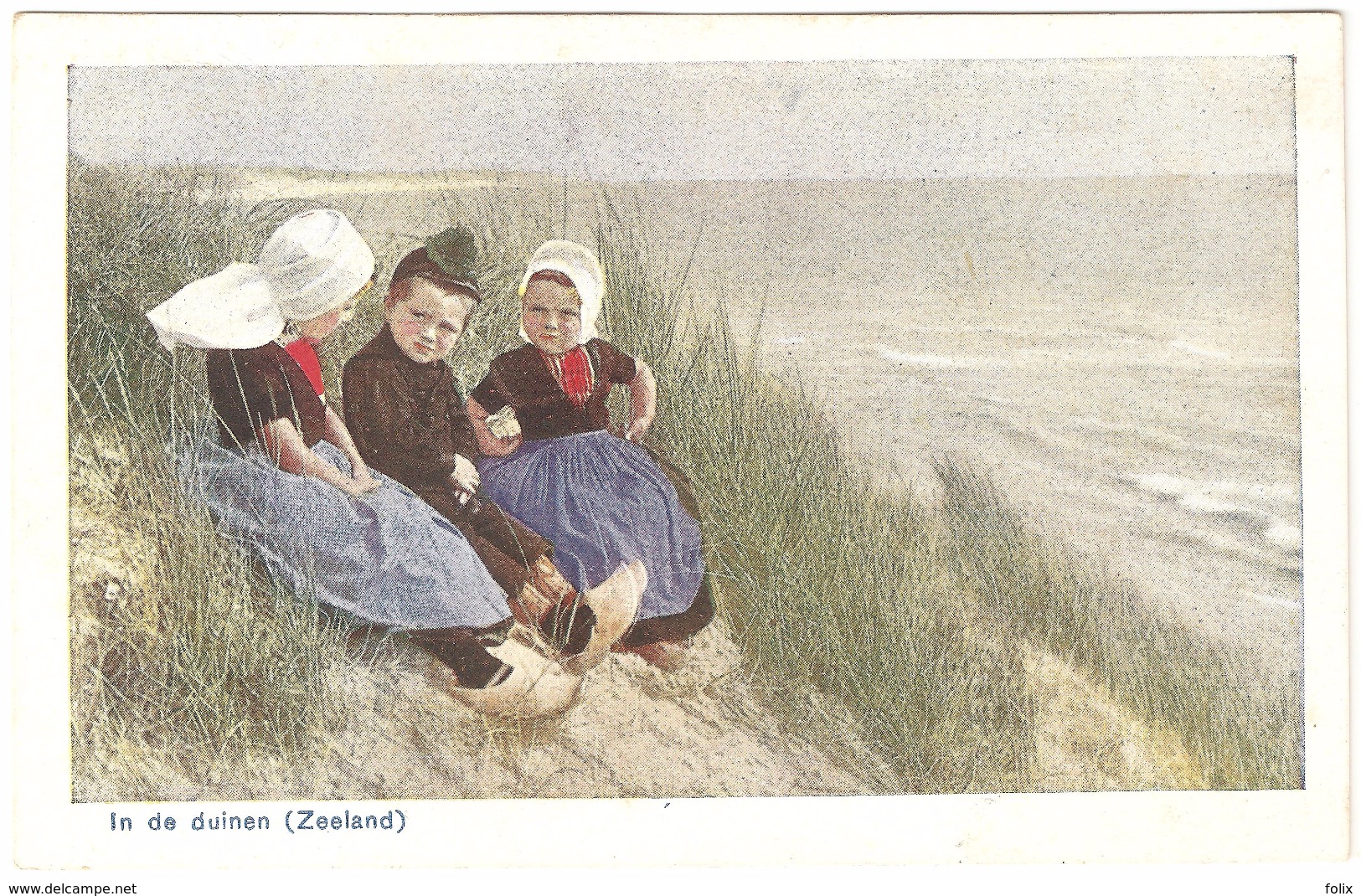 Klederdracht - In De Duinen (Zeeland) - Kinderen - Costumes