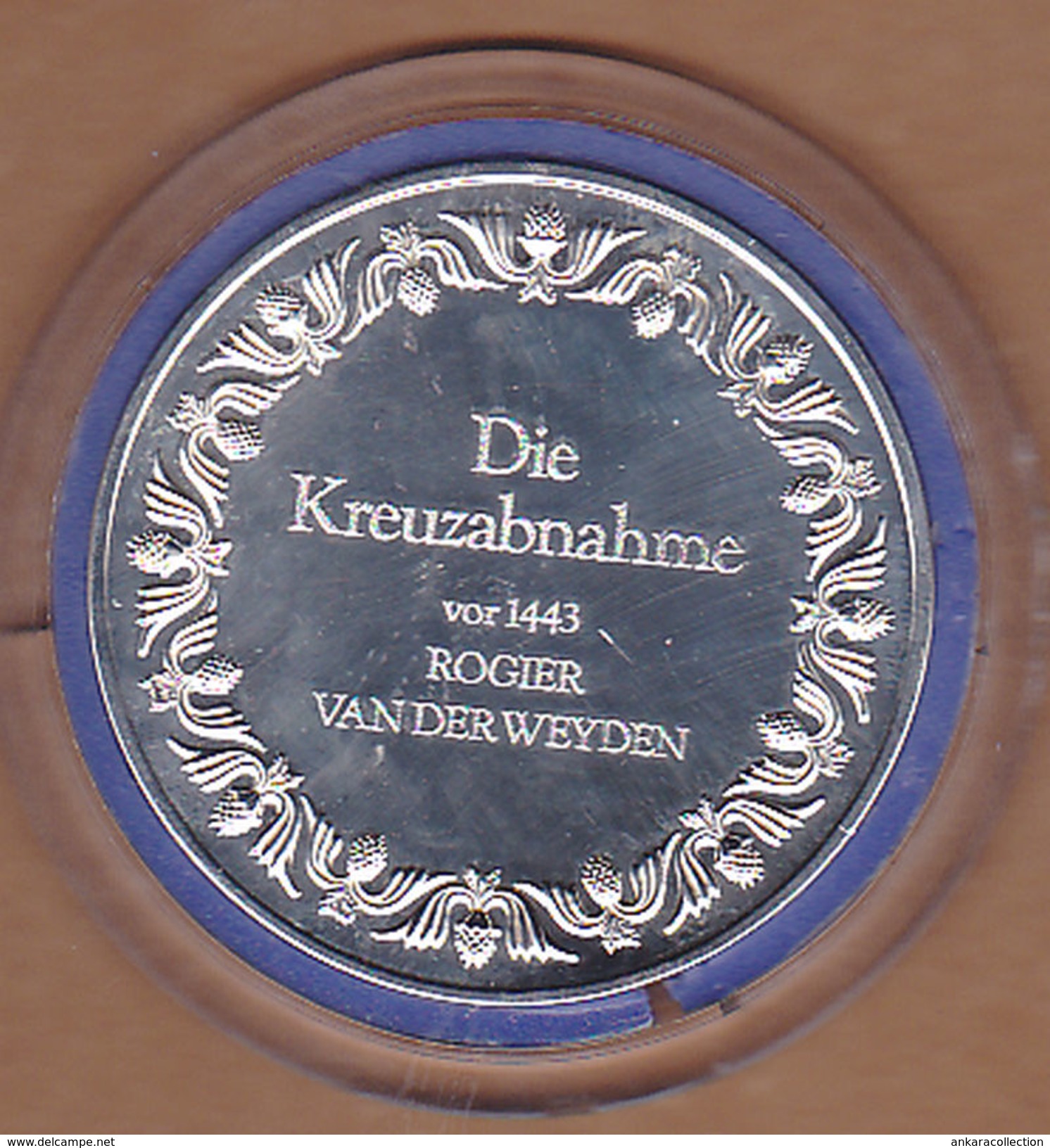 AC - GERMANY - DIE KREUZABNAHME VOR 1443 ROGIER VAN DER WEYDEN JESUS CHRIST 66.50 GRAMM 925 SILVER - Collections