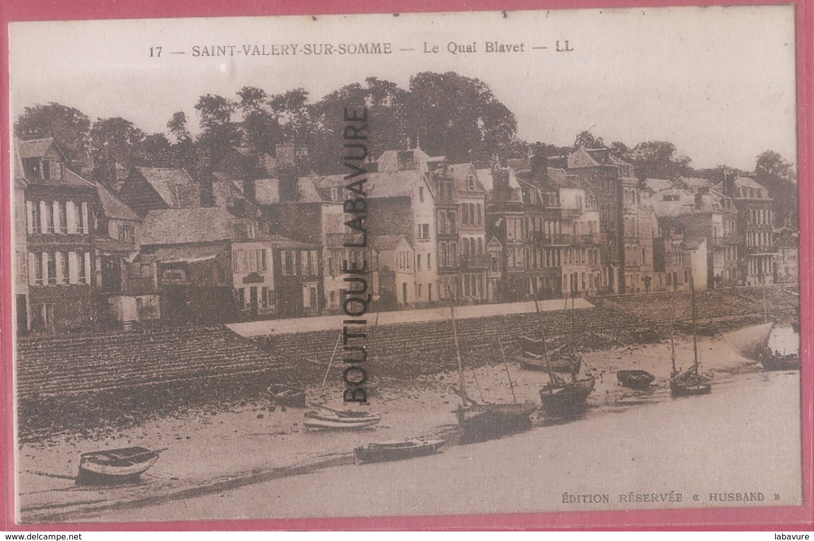 80 - SAINT VALERY SUR SOMME-Le Quai Blavet-- - Saint Valery Sur Somme