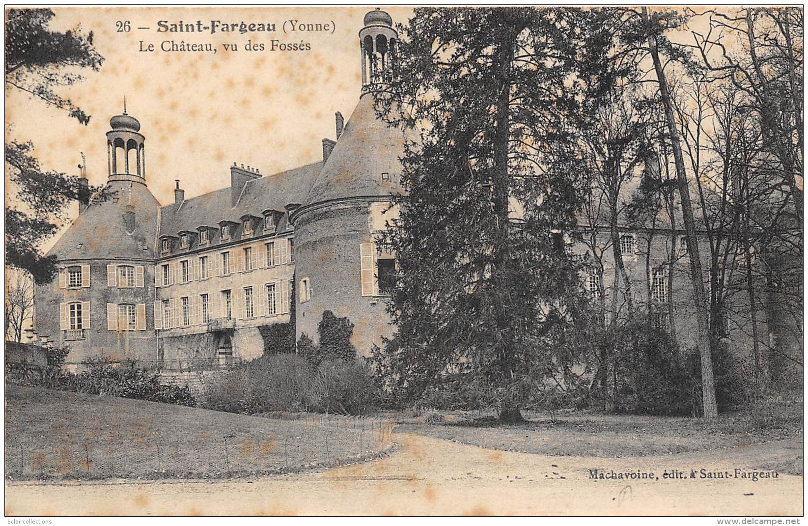 Saint Fargeau     89        Le Château  (voir Sacn) - Saint Fargeau