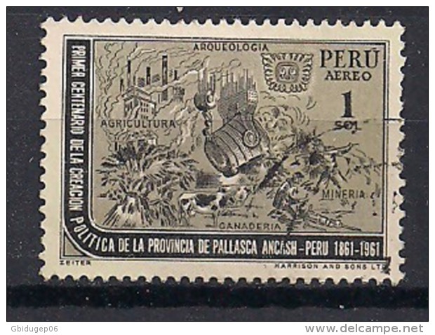 YT N° PA 175 - Oblitéré - Province De Pallasca - Peru